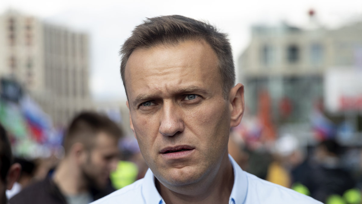Flera av Alexei Navalnyjs anhängare har gripits i polisrazzior.